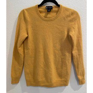 Cashmere Yellow Sweater Bloomingdales